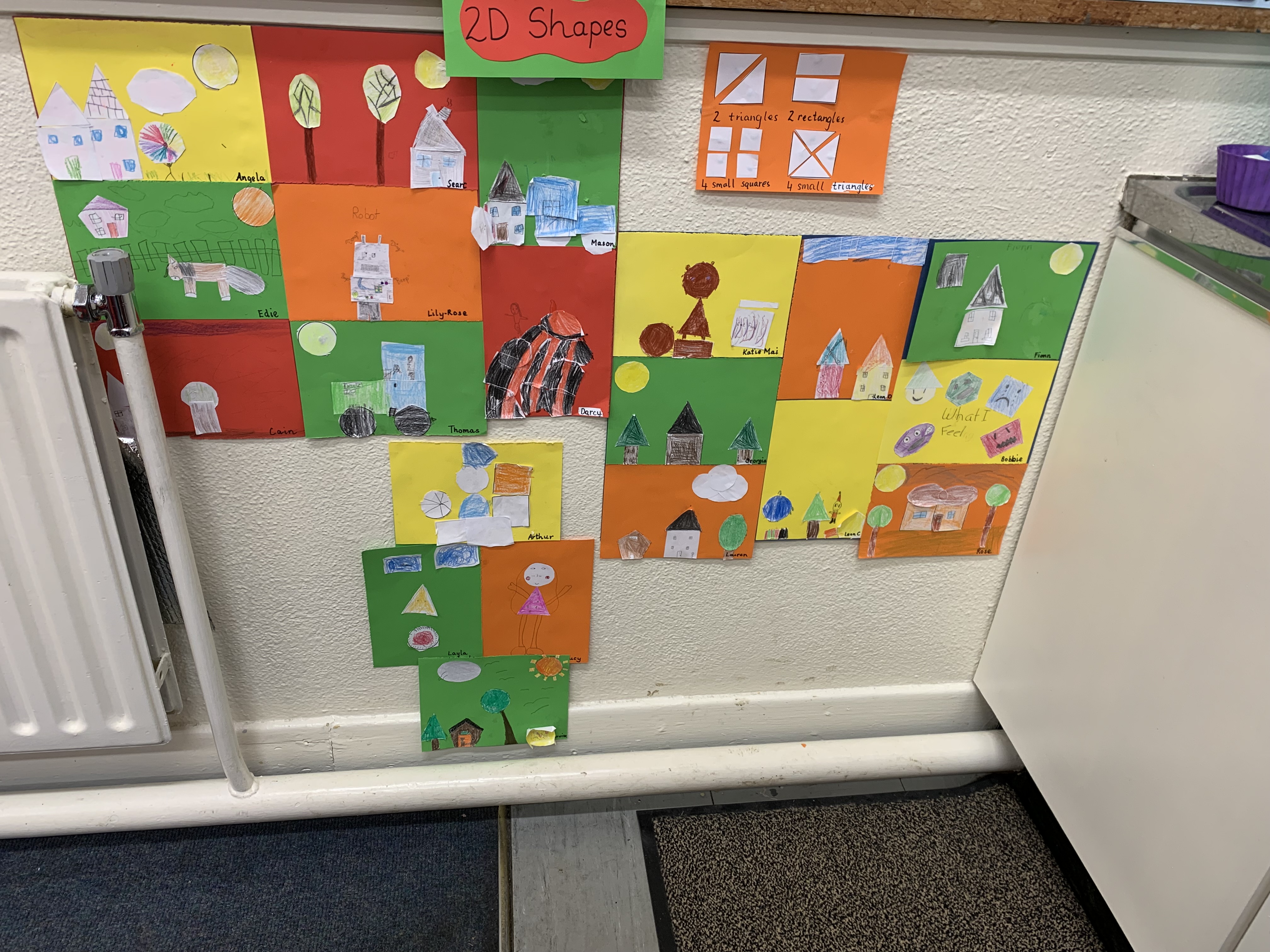 Second Class 2 D Shapes